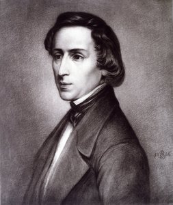 Frederic Chopin portræt, 1886.